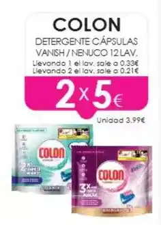 Colon - detergente capsulas vanish