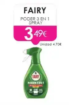 Muchas Perfumerías Fairy - poder 3 en 1 spray oferta