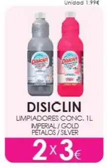 Muchas Perfumerías Disiclin - limpiadores conc. imperial/ gold petalos/ silver oferta