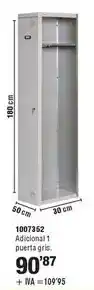 Optimus Vestuario y taquillas metalicas 1007352 oferta