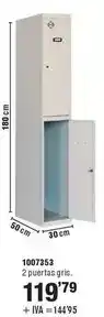 Optimus Vestuario y taquillas metalicas 1007353 oferta