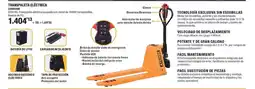 Optimus Ayerbe - transpaleta electrica oferta