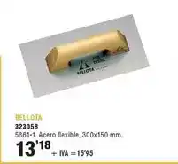 Optimus Bellota - acero flexible oferta