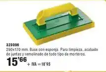 Optimus Base con esponja oferta