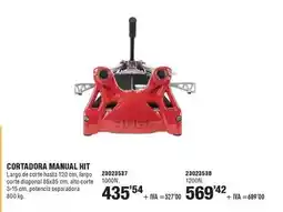 Optimus Cortadora manual hit oferta