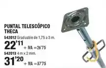 Optimus Theca - puntal telescopico oferta