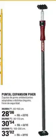 Optimus Piher - puntal expansion oferta