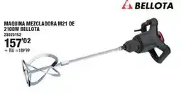 Optimus Bellota - maquina mezcladora m21 de 2100w oferta