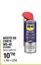 Optimus Wd-40 - aceite de corte spray oferta