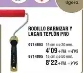 Optimus Rodillo barnizar y lacar teflon pro oferta