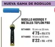 Optimus Rodillo hierros y metales teflon pro oferta