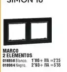 Optimus Marco 2 elementos oferta