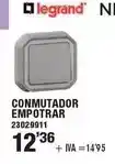 Optimus Conmutador empotrar oferta