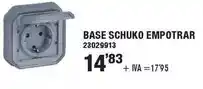 Optimus Base schuko empotrar oferta