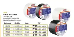 Optimus Tesa - cinta aislante tesaflex oferta