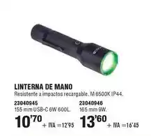 Optimus Linterna de mano oferta