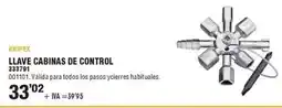 Optimus Knipex - llave cabinas de control oferta