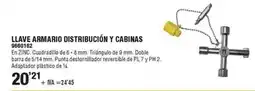 Optimus Llave armario distribución y cabinas oferta