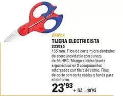 Optimus Tijera electricista oferta