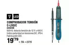 Optimus Comprobador tensión c-logic oferta