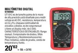 Optimus Multimetro digital oferta