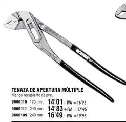 Optimus Ironside - tenaza de apertura multiple oferta