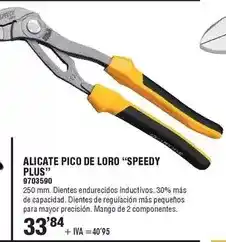 Optimus Ironside - alicate pico de loro speedy plus oferta