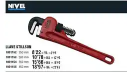 Optimus Llave stillson oferta