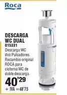 Optimus Roca - descarga wc dual oferta
