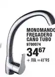 Optimus Monomando fregadero cano tubo oferta