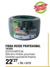 Optimus Scotch-brite - fibra verde profesional oferta