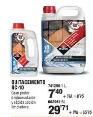 Optimus Rubi - quitacemento rc-10 oferta