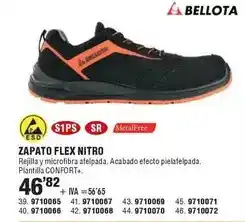 Optimus Bellota - zapato flex nitro oferta