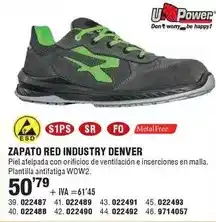 Optimus Denver - zapato red industry oferta
