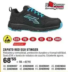 Optimus Zapato red ego stinger oferta