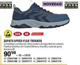 Optimus Skechers - zapato speed-flex trekker oferta
