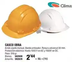 Optimus Climax - casco obra oferta