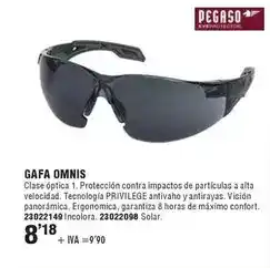 Optimus Pegaso - gafa omnis oferta