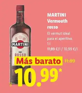 Lidl MARTINI Vermouth rosso oferta