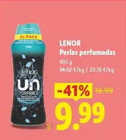 Lidl LENOR Perlas perfumadas oferta