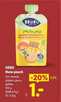 Lidl HERO Nano pouch oferta