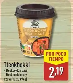 ALDI Asia green garden - tteokokki oferta