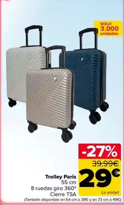 Carrefour Trolley paris oferta