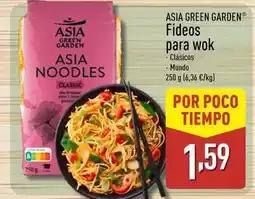 ALDI ASIA GREEN GARDEN Fideos para wok oferta