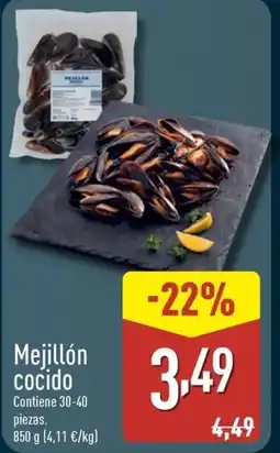 ALDI Mejillón cocido oferta