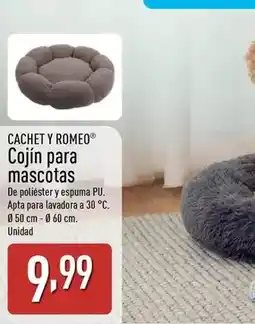 ALDI CACHET Y ROMEO Cojín para mascotas oferta