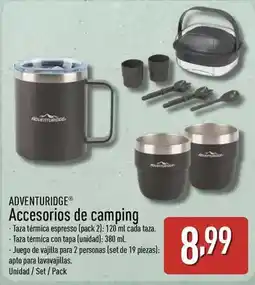 ALDI ADVENTURIDGE Accesorios de camping oferta