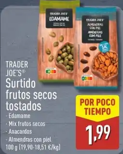 ALDI TRADER JOE'S Surtido frutos secos tostados oferta