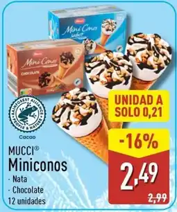 ALDI MUCCI Miniconos oferta