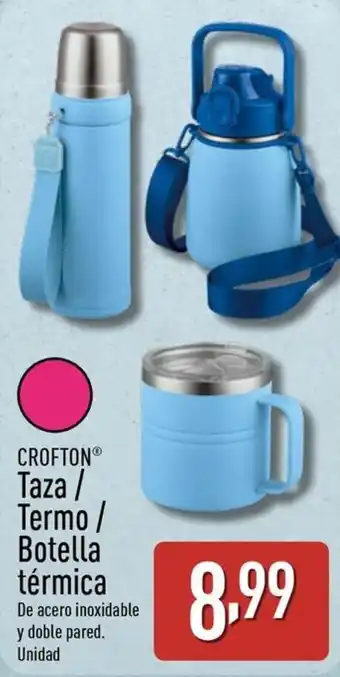 CROFTON Taza/ Termo/ Botella térmica
